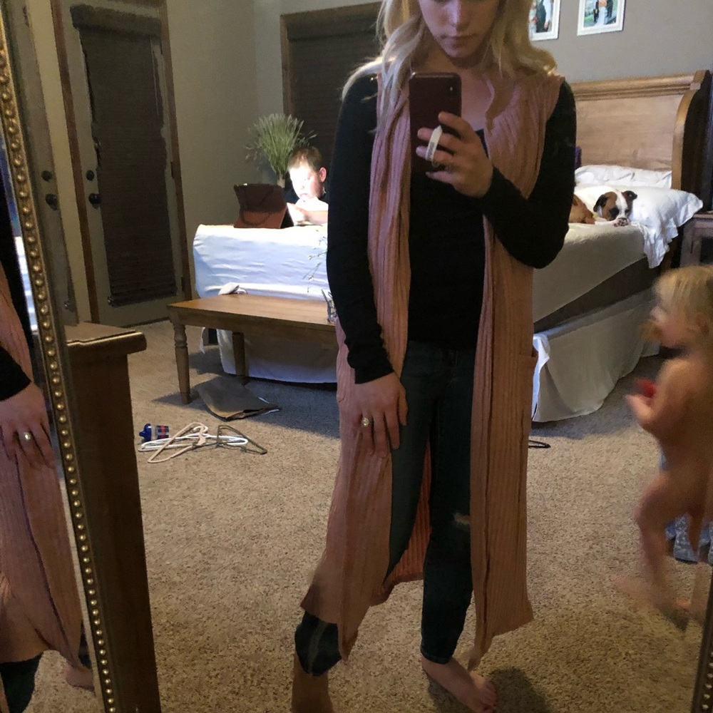 Duster cardigan